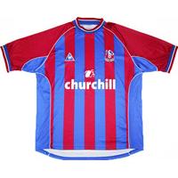 2001 02 crystal palace home shirt excellent xl