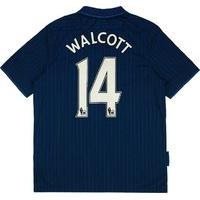 2009-10 Arsenal Away Shirt Walcott #14 (Very Good) XL