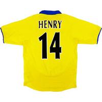 2003 05 arsenal away shirt henry 14 excellent s