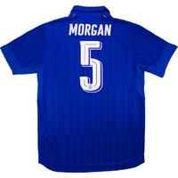 2016 17 leicester home shirt morgan 5 wtags