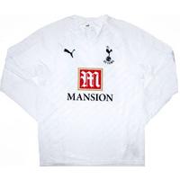 2007-08 Tottenham Home L/S Shirt XL