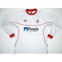 2000-02 Nottingham Forest L/S Away Shirt XL