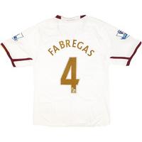 2007-08 Arsenal Away Shirt Fabregas #4 XL