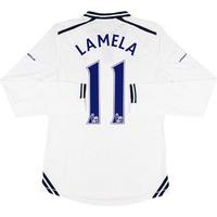 2013-14 Tottenham Player Issue Home L/S Shirt Lamela #11 *w/Tags*