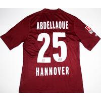 2011 12 hannover 96 home shirt abdellaoue 25 xs