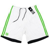 2013 14 wolfsburg player issue home shorts bnib xl