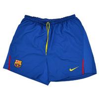 2008-09 Barcelona Home Shorts (Excellent) XL