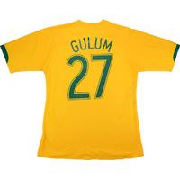 2007 australia u 23 match worn home shirt gulum 27 v lebanon