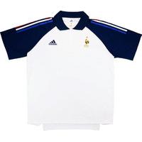 2002-04 France Adidas Polo Shirt (Excellent) L/XL