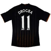 2010-11 Chelsea Away Shirt Drogba #11 (Excellent) L