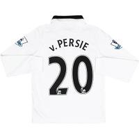 2014-15 Manchester United Away L/S Shirt v.Persie #20 *w/Tags* M.Boys