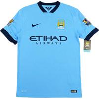2014-15 Manchester City Home Shirt *w/Tags* XL