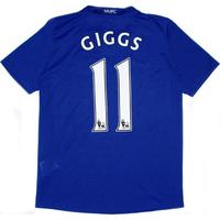 2008 09 manchester united third shirt giggs 11 excellent xlboys