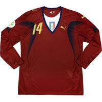 2006 Italy Match Issue World Cup GK Shirt Amelia #14