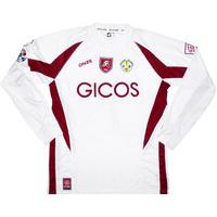 2007-08 Reggina L/S Match Issue Away Shirt Vigiani #7