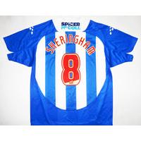 2007-08 Colchester Home Shirt Sheringham #8 XL