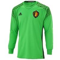 2016 2017 belgium home goalkeeper adidas football shirt