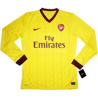 2010-13 Arsenal L/S Player Issue Domestic Away Shirt *w/Tags* XXL