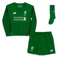 2017-2018 Liverpool Home Goalkeeper Mini Kit