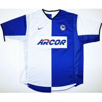 2001 02 hertha berlin home shirt xl