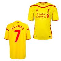 2014-15 Liverpool Away Shirt (Suarez 7)