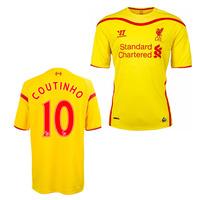 2014-15 Liverpool Away Shirt (Coutinho 10)