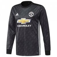 2017-2018 Man Utd Adidas Away Long Sleeve Shirt