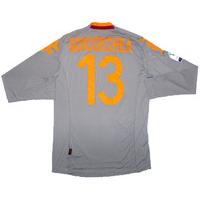 2012-13 Roma Match Issue TIM Cup GK Grey Shirt Goicoechea #13