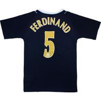 2006 07 west ham away shirt ferdinand 5 wtags s