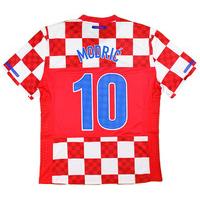 2010 12 croatia player issue home shirt modri 10 wtags