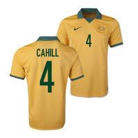 2014-15 Australia World Cup Home Shirt (Cahill 4)