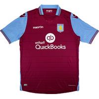 2015 16 aston villa home shirt excellent xxl