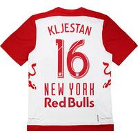 2015 16 new york red bulls player issue authentic home shirt kljestan  ...