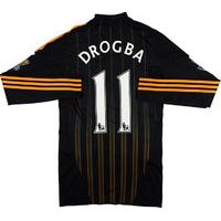 2010 11 chelsea techfit player issue away ls shirt drogba 11 excellent ...