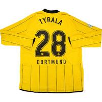 2008 09 dortmund ii match issue home ls shirt tyrala 28