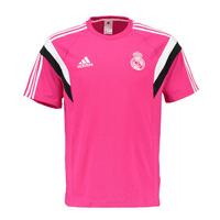 2014 2015 real madrid adidas training tee pink