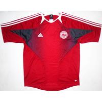 2004 06 denmark adidas training shirt lxl