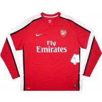 2008-10 Arsenal L/S Home Shirt *w/Tags* XXL