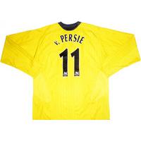 2005-06 Arsenal Away L/S Shirt v.Persie #11 (Very Good) XL