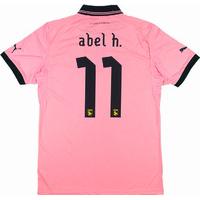2012-14 Palermo Player Issue Home Shirt Abel.H #11 *As New*