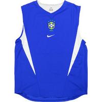 2002 Brazil Player Issue Training Vest (Very Good) M