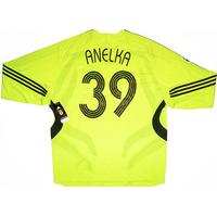 2007-08 Chelsea Player Issue CL Away L/S Shirt Anelka #39 *w/Tags* XXL