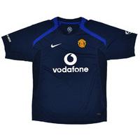 2005-06 Manchester United Nike Training Shirt (Very Good) L.Boys