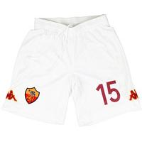 2012-13 Roma Match Worn Home Shorts #15 (Pjanic)