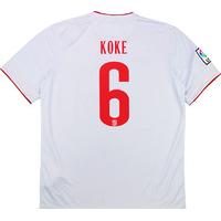 2014 15 atletico madrid away shirt koke 6 wtags