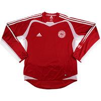 2004-06 Denmark Player Issue Home L/S Shirt (Excellent) L