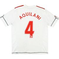 2009-10 Liverpool Third Shirt Aquilani #4 (Very Good) L.Boys