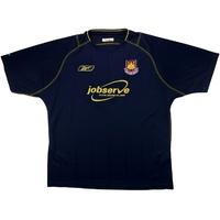 2003 04 west ham away shirt excellent l