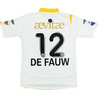 2006-07 Roda JC Match Worn Away Shirt de Fauw #12 (v AZ)