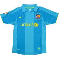 2007-09 Barcelona Away Shirt (Very Good) S